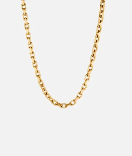 Cainte Gold Anchor Chain Necklace 5MM (2)