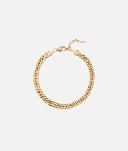 Cainte Gold Cuban Bracelet 5MM (3)