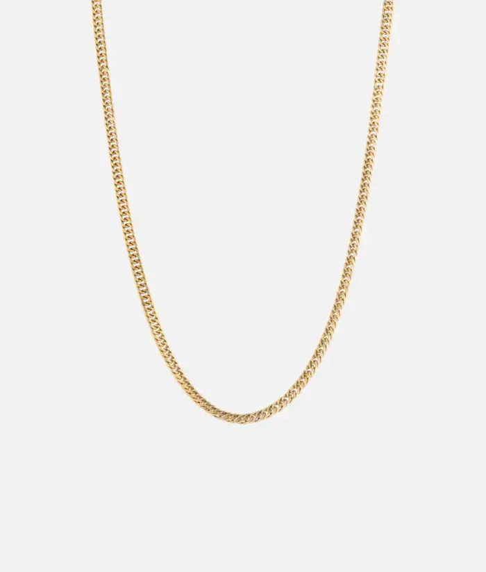 Cainte Gold Cuban Chain 3MM (2)