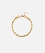 Cainte Gold Rope Bracelet 5MM (3)