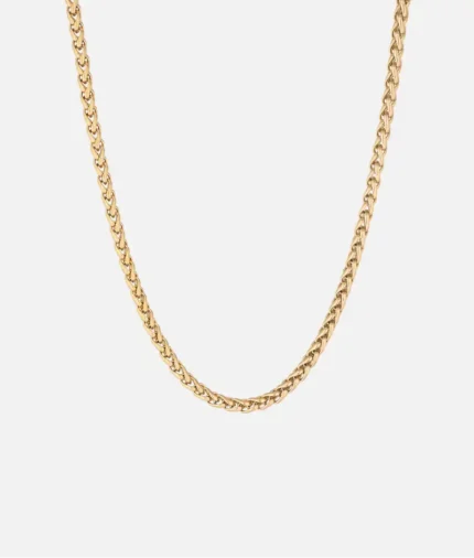 Cainte Gold Wheat Chain 3MM (2)