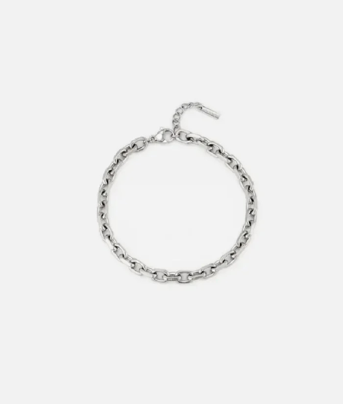 Cainte Silver Anchor Bracelet 5MM (3)