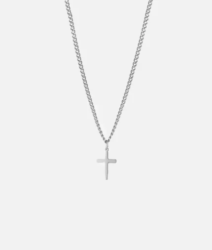 Cainte Silver Cross Necklace (2)