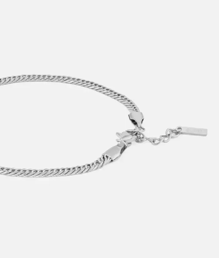 Cainte Silver Cuban Bracelet 3MM (2)