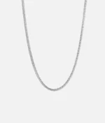 Cainte Silver Cuban Chain 3MM (2)