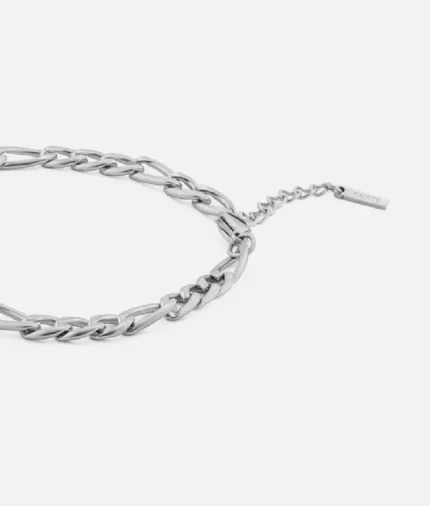 Cainte Silver Figaro Bracelet 5MM (3)