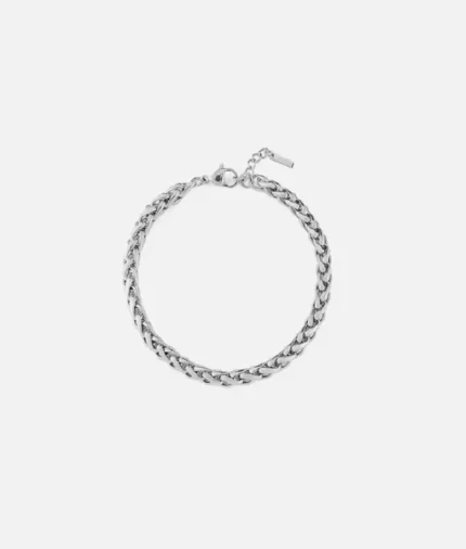 Cainte Silver Wheat Bracelet 5MM (3)