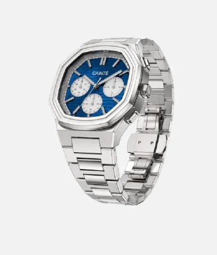 Claude Chrono Watch Blue White (2)